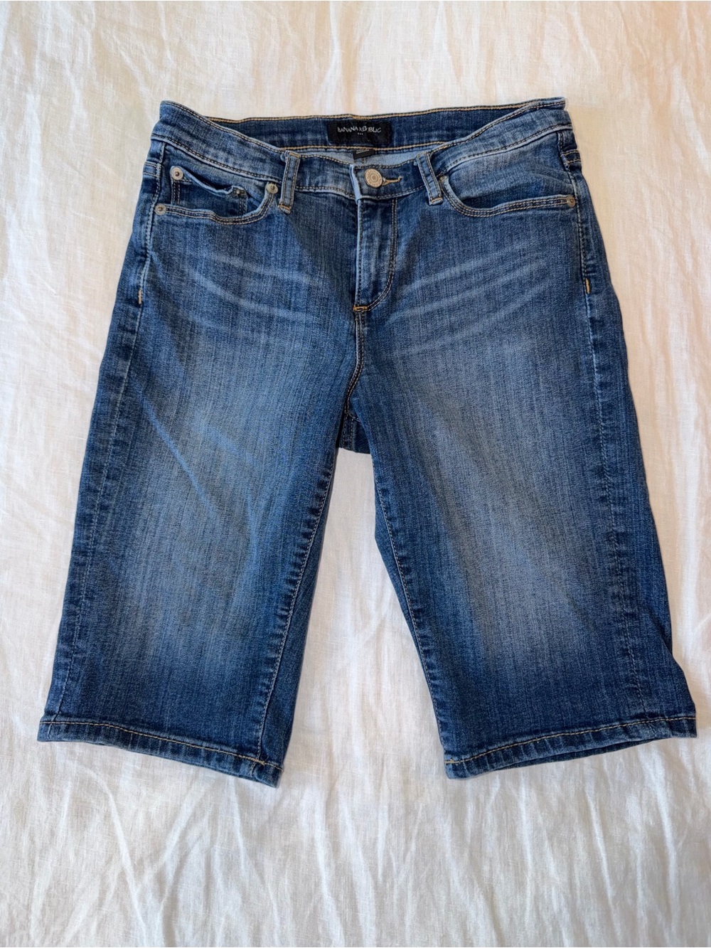 Banana Republic Denim Bermuda Jeans